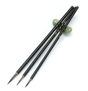 TRADITIONAL CHINESE LINE BRUSH FOR PAINTING XIAO KAI MO BI FOR SLENDER GOLD