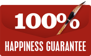 100% Happiness Guarantee