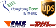 Hongkong Post, UPS, EMS and DHL